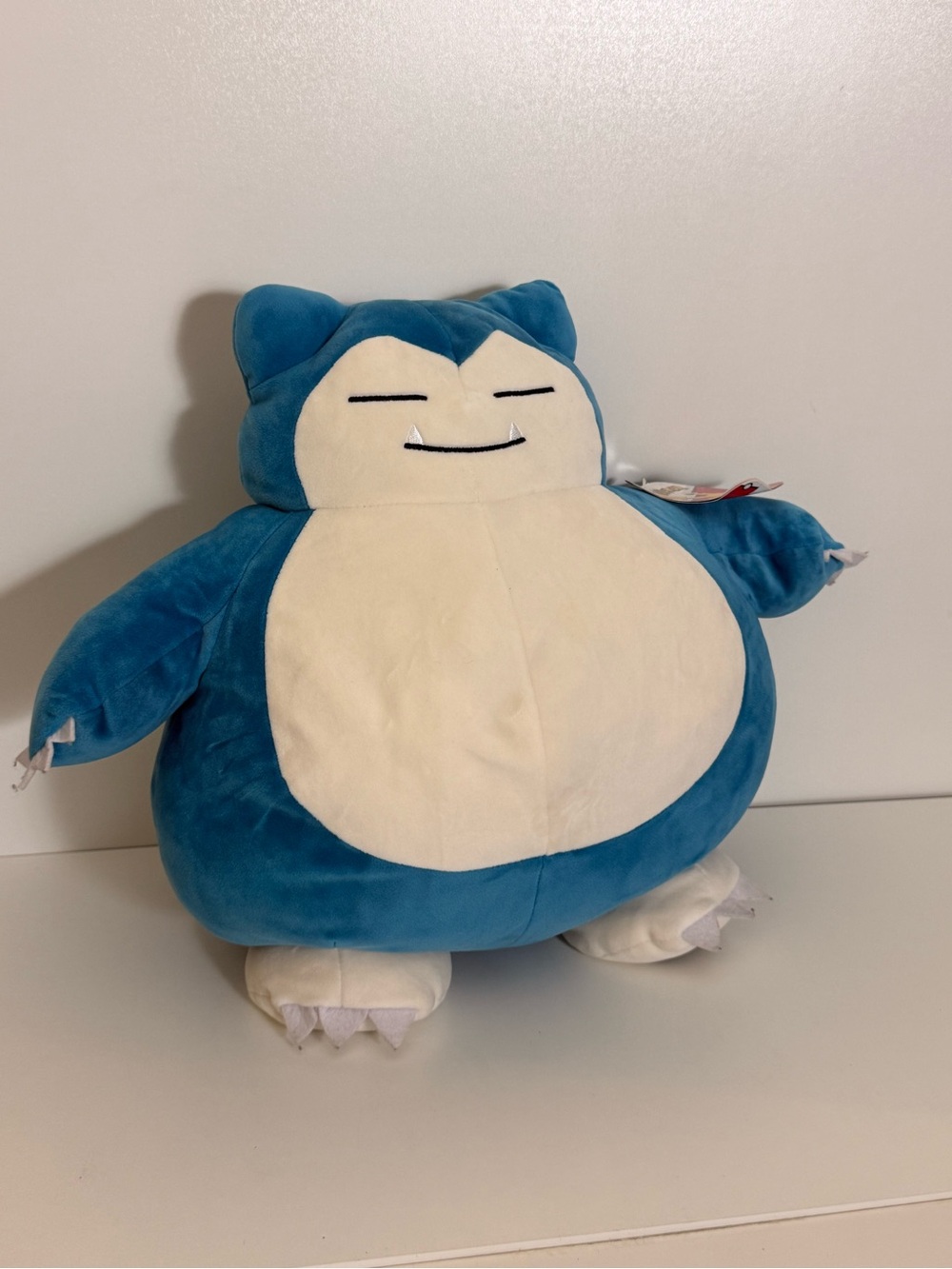 Snorlax Plush Toy - Blue and Cream Pokemon Stuffed Animal jumbo NWT